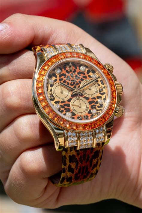 leopard rolex daytona